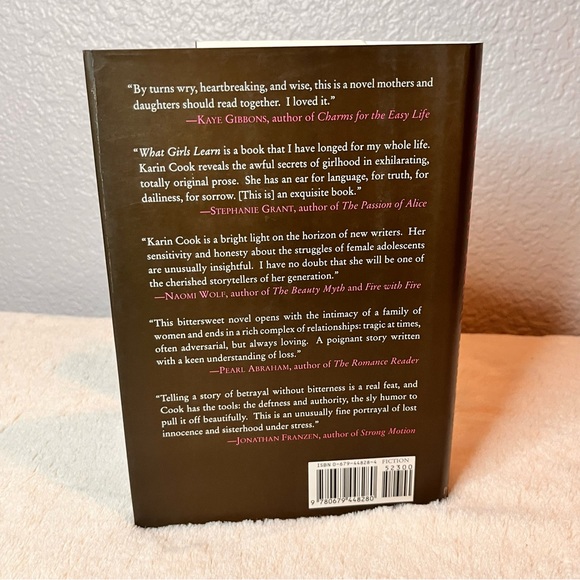 What Girls Learn : A Novel by Karin Cook (1997, Hardcover) - Picture 11 of 11